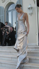 Sexy Long A-Line Backless Evening Party Dress