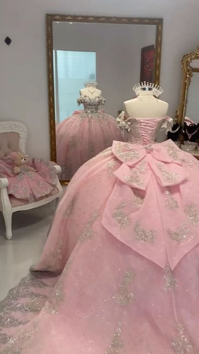 Pink A Line Princess Quinceanera Dress Ball Gown Sweet 16 Dresses Pink A Line Princess Quinceanera Dress Ball Gown Sweet 16 Dresses