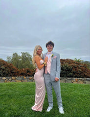 Beautiful Pink Long Prom Dresses for Formal Evening Events