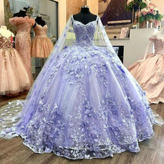 Gorgeous Blue A Line Tulle Ball Gown Prom Evening Dress