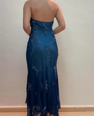 Elegant Halter Long Prom Party Dress Evening Gown For Women