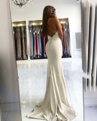 Elegant Spaghetti-Straps Mermaid Prom Dress for Women - Perfect Evening Attire