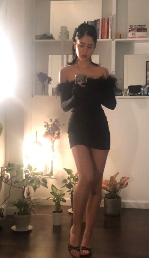Black Off-Shoulder Spandex Short Prom Party Dress with Zipper