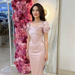 Stunning Pink Fashion Prom Dresses Sexy Evening Gowns for Women