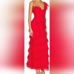 Beautiful Red Long Prom Dresses for Women Online