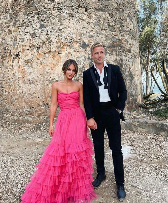 Unique Long Prom Evening Dress with Elegant Features and Style