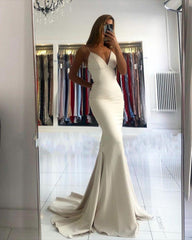 Elegant Spaghetti-Straps Mermaid Prom Dress for Women - Perfect Evening Attire