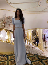 Beautiful Blue Prom Dresses For Women Formal Party Evening Gowns