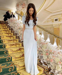 Beautiful Blue Prom Dresses For Women Formal Party Evening Gowns