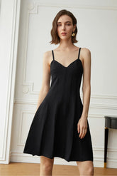 Classic Unique Little Black Dress - DollyGown