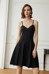 Classic Unique Little Black Dress - DollyGown