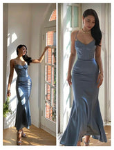 Elegant Evening Gown Party Prom Dress with Flowing Silhouette