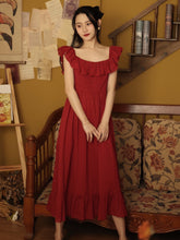 Round Neck Chiffon Summer Dresss - DollyGown