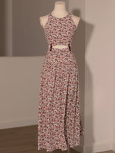 Sleevesless Summer Flora Dress - DollyGown