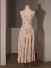 Spaghetti Straps Summer Floral Swing Dress - DollyGown