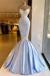 Elegant Sweetheart Mermaid Prom Dress with Delicate Lace Appliques and Floor-Length Hem