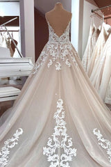 A-Line Sweetheart Tulle Lace Princess Wedding Dress: Elegant and Romantic Gown
