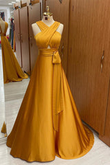 Elegant Strapped A-Line Halter Prom Dress: Flowing Long Gown for Special Occasions