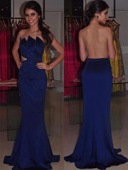 Elegant Strapless Beaded Satin Sheath Gown: Perfect for Prom, Bridesmaids, or Evening Events