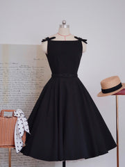 1950s Little Black Vintage Mrs. Maisel Dress - DollyGown