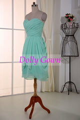 Mint Short Bridesmaid Dresses Mint Bridesmaid Dresses Summer Strapless Bridesmaid Dresses 1Q1A0712-Dolly Gown