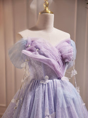 Adorable Lavender Sweetheart Short Homecoming Dress 8th Grade Dance Dress - DollyGown