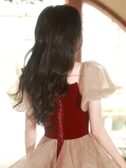 Sweet Tiered Short 8th Grade Dance Dress Juniors Homecoming Dress - DollyGown