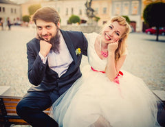 Cap Sleeved Short Country Style Wedding Dress, 50s Style Tea Length Wedding Dress,20110947-Dolly Gown