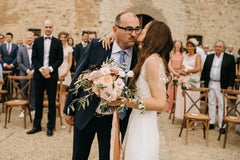 Casual Rustic Two Piece Mermaid Bridal Separates,Crop Top Wedding Skirt and Top,20082218-Dolly Gown