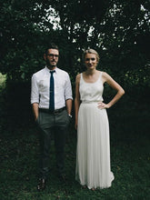 Country Style Casual Two Piece Wedding Dress, Simple Affordable Bridal Separates,20082555-Dolly Gown