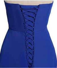 Country Style Hi-Lo Strapless Bridesmaid Dress with Boots,20081635-Dolly Gown