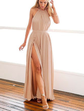 Elegant Chiffon Backless Sexy Prom Dress,Long Evening Formal Dress,GDC1066-Dolly Gown