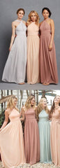 Pastel Bridesmaid Dresses,Long Bridesmaid Dresses,Robe de Demoiselle D'honneur,Halter Bridesmaid Dresses,FS042-Dolly Gown