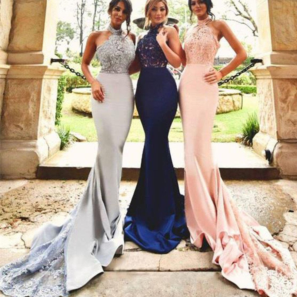 Bridesmaid Dresses Long,Pastel Bridesmaid Dresses,Mermaid Bridesmaid Dresses,Robe de Demoiselle D'honneur,FS059-Dolly Gown