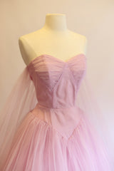 1950s Vintage Homecoming Dress Pink Homecoming Dress Cheap Homecoming Dress SSD016 - DollyGown