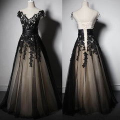 Black Prom Dress,Modest Prom Dress,Country Prom Dress, Long Prom Dress,MA037-Dolly Gown