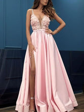Princesses Charming Pink Long Prom Dress Sweet 16 Party Dress,GDC1172-Dolly Gown