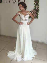 See Through Wedding Dress Sexy Wedding Dress Boho Wedding Dress Summer Wedding Dress,Beach Wedding Dress,WS045-Dolly Gown