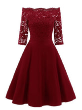 Short Burgundy Bridesmaid Dresses Off the Shoulder Prom Dress with Sleeves,1597B