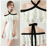 Stunning Simple Chiffon Homecoming Dress Short Prom Gown 2019,GDC1034