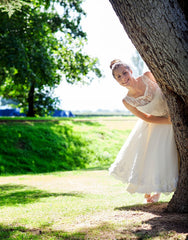 Vintage Wedding Dress,Country Wedding Dress,Rockabilly Wedding Dress,50s Style Wedding Dress,WD028