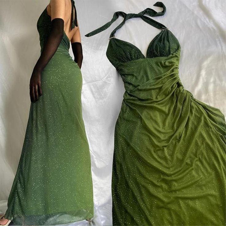 Beautiful Halter Chiffon Prom Dresses for Birthday Party and Special Occasions