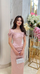 Stunning Pink Fashion Prom Dresses Sexy Evening Gowns for Women
