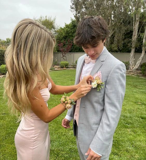 Beautiful Pink Long Prom Dresses for Formal Evening Events