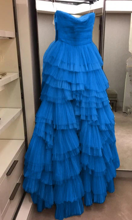 Multiple layers tulle Prom Dresses Long Party Formal Dress