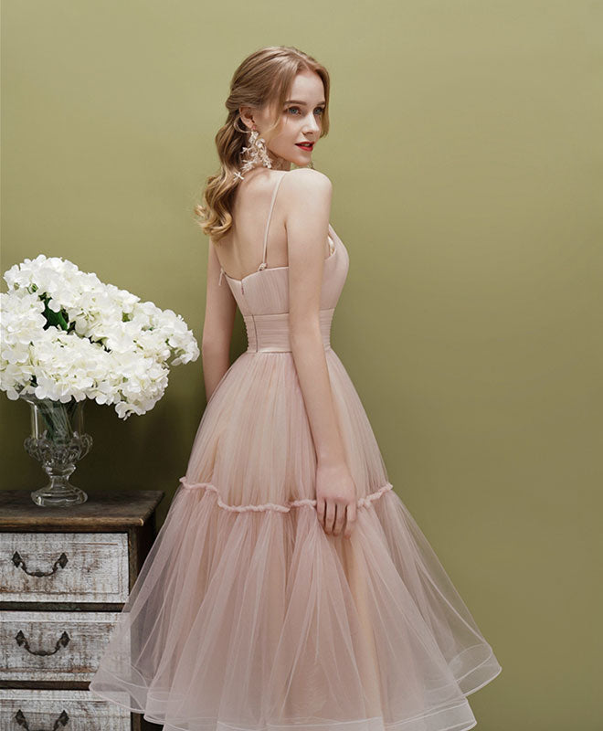 Stunning Green Tulle Short Prom Dress for Homecoming and Parties