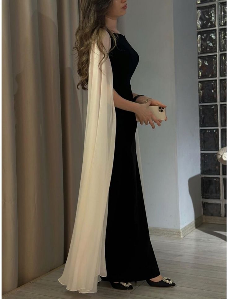 Elegant Long Sheath Evening Wedding Prom Party Formal Gowns Dress