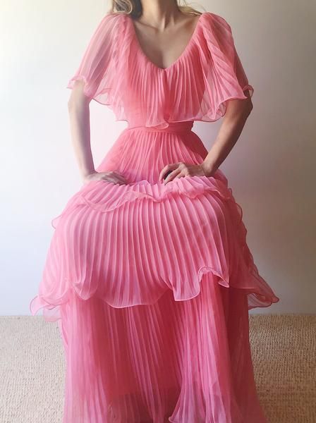 Elegant Pink Prom Dress for Women Sexy Party Dresses Formal Gowns