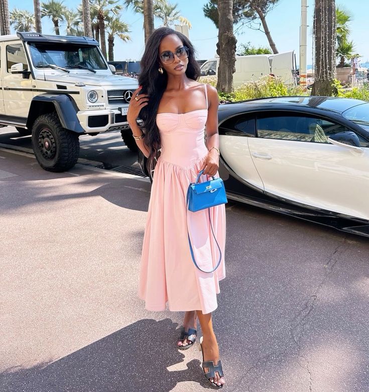 A-Line Pink Satin Evening Gown Sleeveless Formal Prom Dress