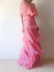 Elegant Pink Prom Dress for Women Sexy Party Dresses Formal Gowns